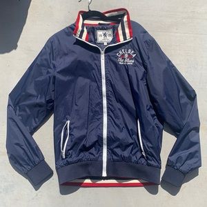 Chelsea FC Navy Zip-up Jacket #chelsea #soccer #bloke #vintage #futbol